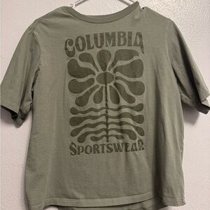 Columbia Green Graphic T-Shirt